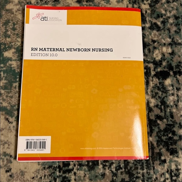 Mother-Baby Nursing ATI Textbook - Picture 2 of 2